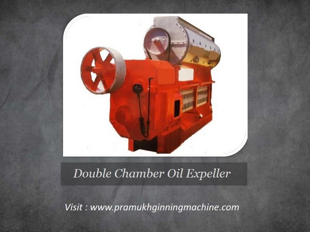double chamber oil expeller